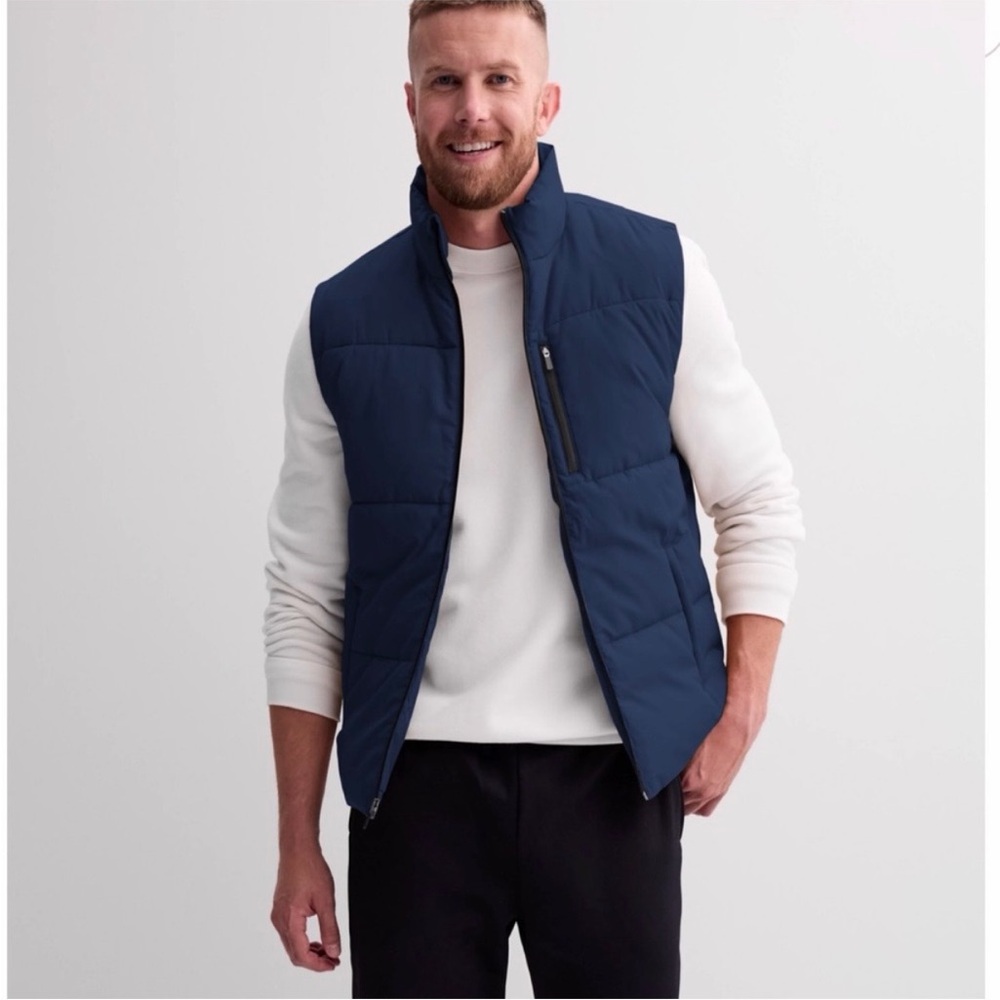 TEK GEAR Navy Puffer Vest